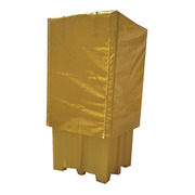 Cubeta Colectora de Polietileno Amarillo con Toldo para 1 Depósito de 1000 litros  