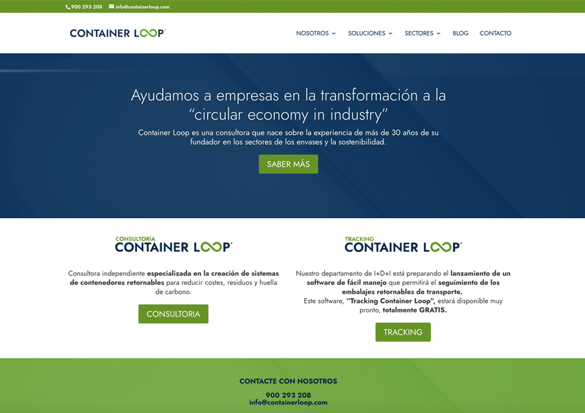 Presentación de Container Loop en Jefe de Compras Podcast